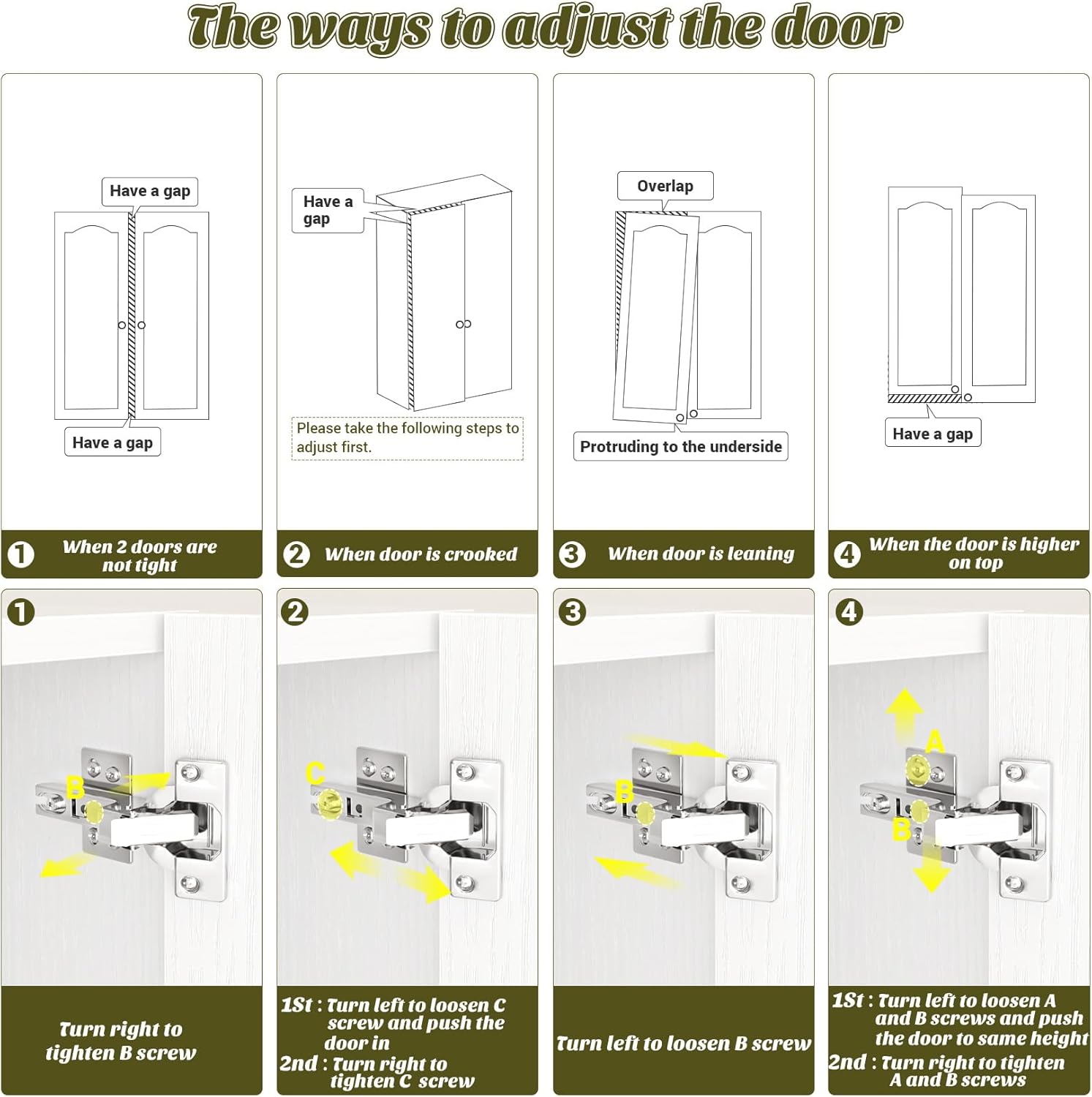 Cyclysio 2-Piece Pantry Cabinet Set, 80" Tall Kitchen Pantry Storage Cabinets with Glass Doors, Open Shelves and Drawer, White Pantry Hutch Set with Adjustable Shelf, 3.15" Baseboard Cutout