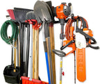 StoreYourBoard Tool Storage Rack – Heavy Duty Garage Tool Organizer Wall Mount for Garden Tools, Rakes, Shovels, Garage Hooks, Steel Gear Hanger Holds 300 lbs