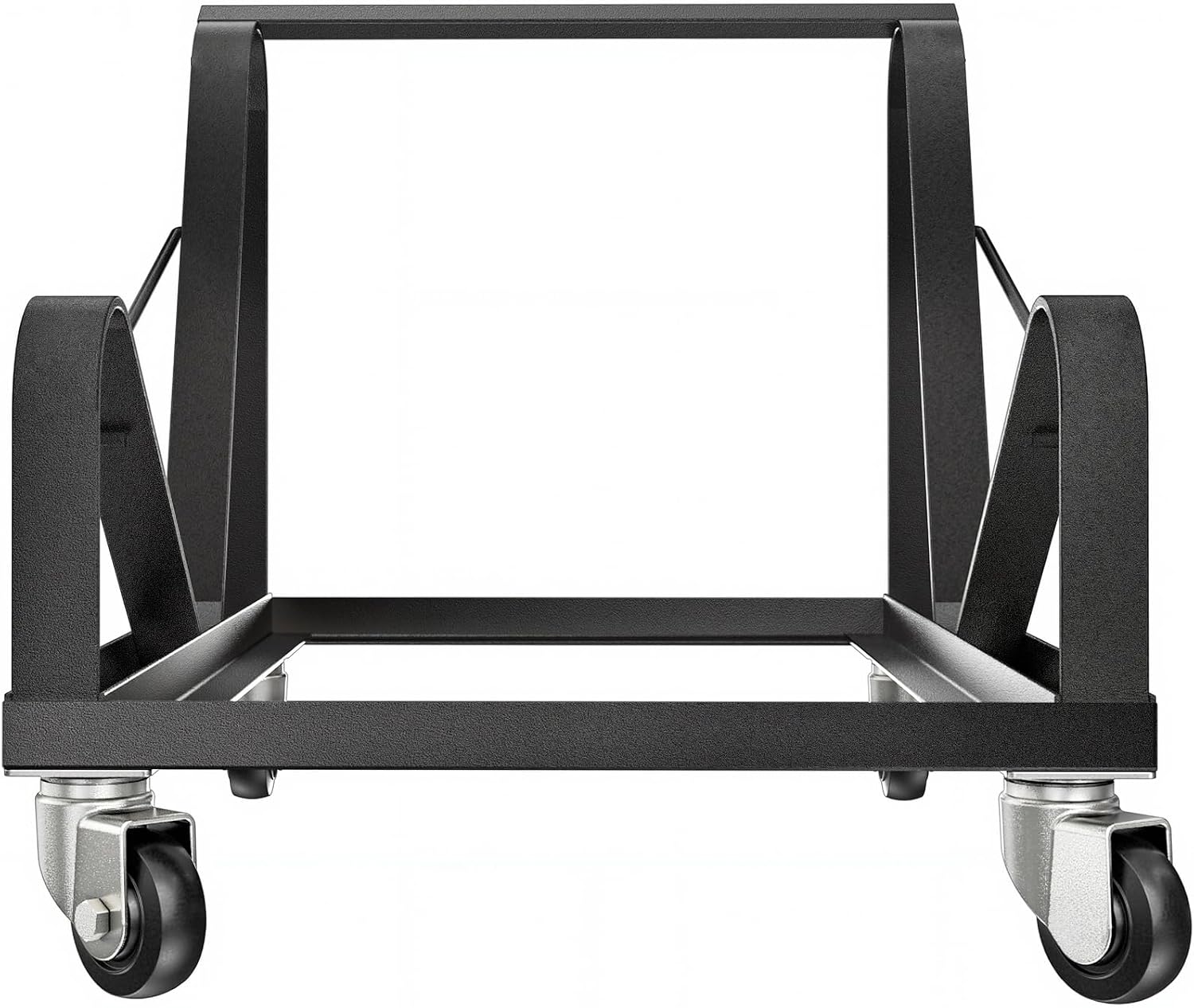 OEF Furnishings OEFDY86 Stack Chair Dolly, Heavy Duty Steel Cart (Vertical Cradle, Fits OEF8600 Series and Similar Sized Stack Chairs, 1100 lb Weight Capacity, Swivel Casters)