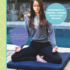 Bean Products Hemp Zafu Meditation Cushion for Sitting on Floor, Hemp Yoga Pillow, Zafu Meditation Pillow, Zen Seiza Kneeling Prayer Pad Support - Made in USA - Round Natural