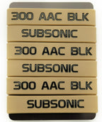Aolamegs 300 Blackout Subsonic Magazine Marking Bands 6 Pack