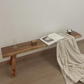 32” Farmhouse Wooden Living Room Dining Indoor Multifunctional Elm Benches Wood Kitchen Entryway Solid Wood Bench for Hallway 80cm