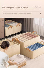 Storage Box, Home Organizing Box, Wardrobe Storage, Layered Artifact, Foldable Storage Basket