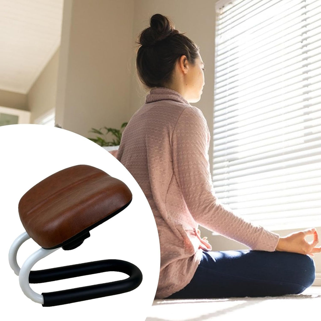 Meditation Bench with Soft Cushion, Modern Portable Prayer Bench, Adjustable