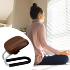 Meditation Bench Portable Floor Sitting Mindful Prayer Bench Adjustable with
