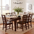 Virginia Crossback Dining Chair, Set of 2, Espresso