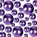 Vase Filler Beads 50PCS Dark Purple Floating Bead for Centerpieces Vases Fake Pearl for Floating Candles Wedding Table Birthday Theme Party Home Decor Makeup Brush Beads No Hole 20/14/10mm