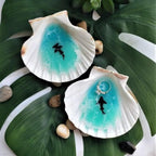 PPCLION 45 PCS Small Scallop Shell for DIY Crafts Decor Small Seashells for Home Decorations, Beach Themed Party, Fishtank, Vase Fillers