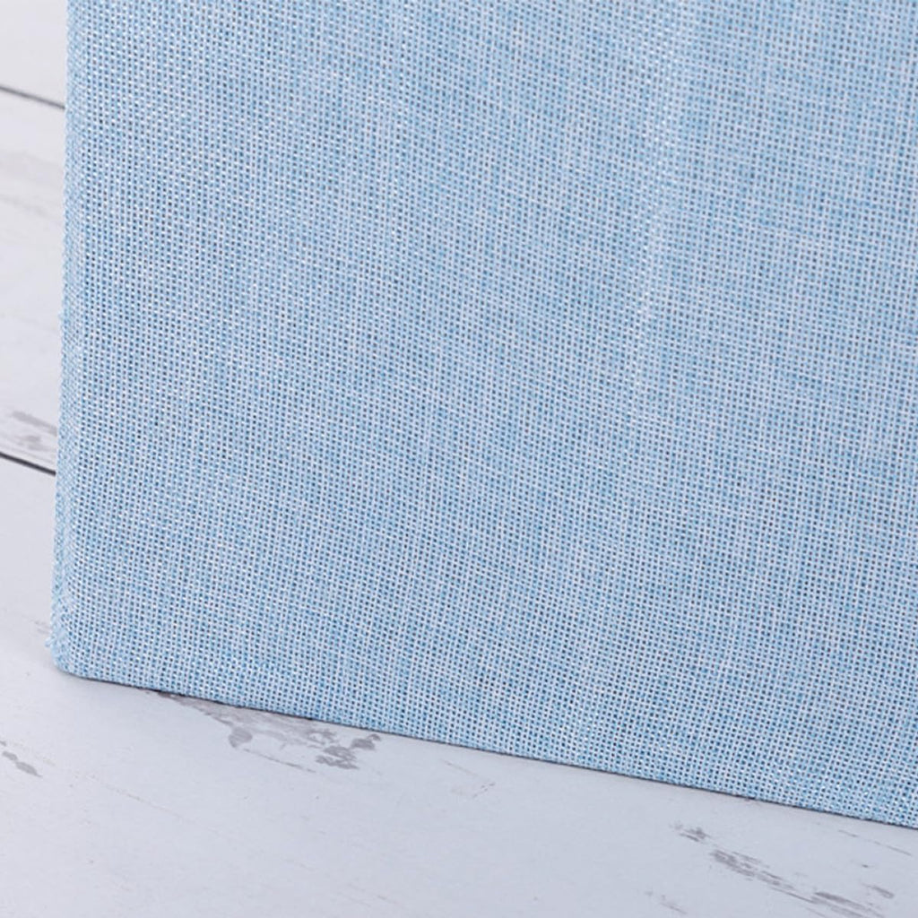 Garneck Folding Cloth Storage Stool Sky-Blue Multifunctional Footstool with High Bearing Capacity and Household Sundries Organizer for Playroom Nursery Closet Seating and Storage