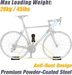 Venzo Bike Bicycle Cycling Pedal Wall Mount Indoor Storage Hanger Stand - Hook Rack Holder - with Tire Brackets - Great for Garage and Shed (2)