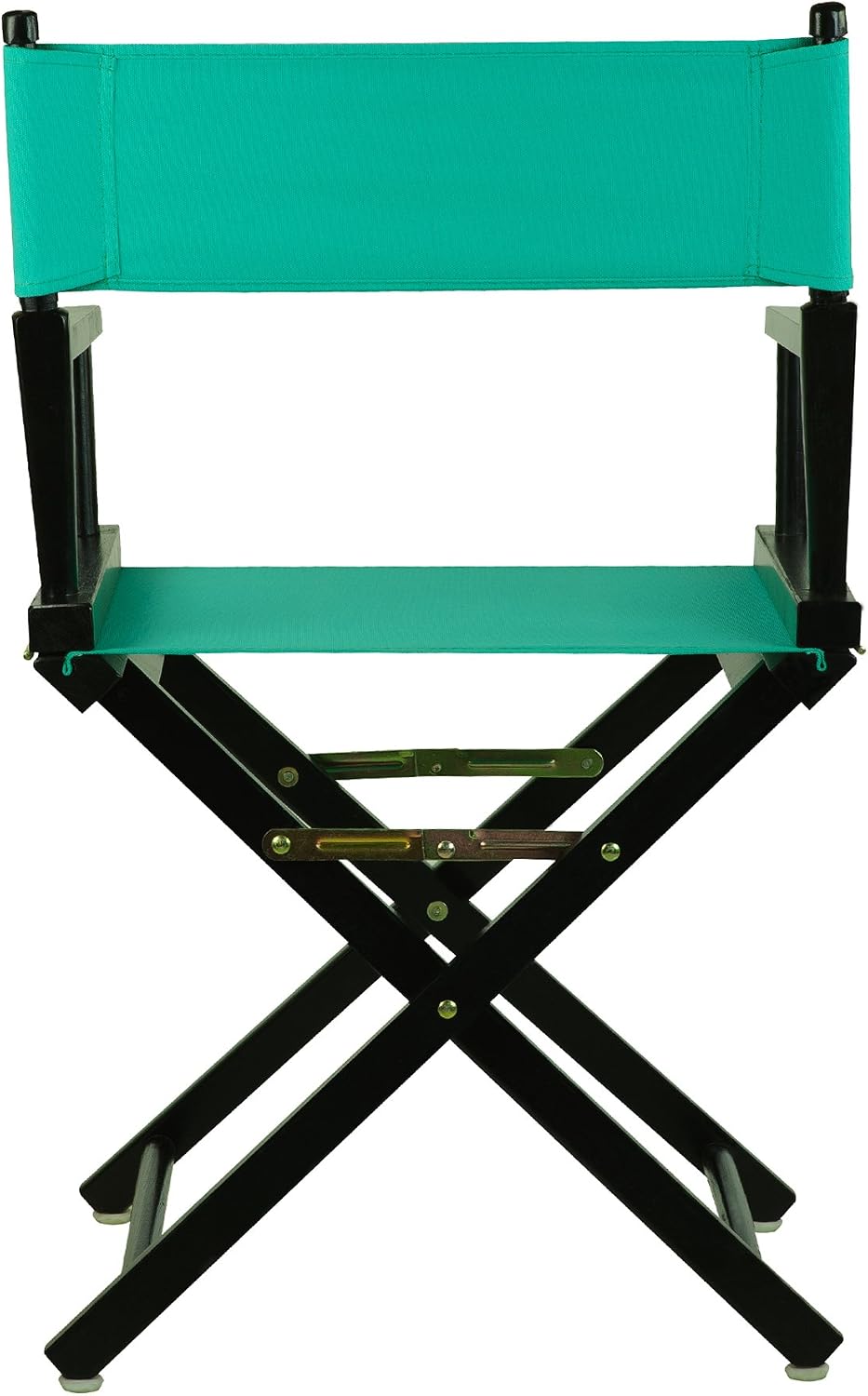 Casual Home 18" Director's Chair Black Frame with Teal Canvas
