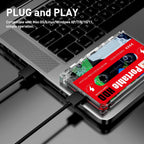 Kinhank 2TB Game Hard Drive, Built-in 120000+ Games, Batocera 33 System, External Hard Drive Compatible with Mac OS/Linux/Windows XP/7/8/10/11, Portable HDD, USB 3.0