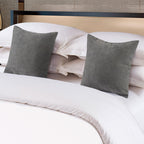 OSVINO Solid Bed Runner Textured Chenille Bed End Scarf Decorative Bedding Protection for Hotel Bedroom Wedding Room
