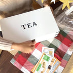 White Wooden Tea Box Storage Chest Box Big Pine Wood Kitchen Organizer Large, Tall, Adjustable