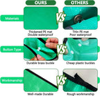 Repotting Mat for Indoor Plant Transplanting and Mess Control, Thickened Waterproof Potting Tray Foldable Succulent Potting Mat Portable Gardening Mat Garden Gifts for Women & Men, 27"x 27"