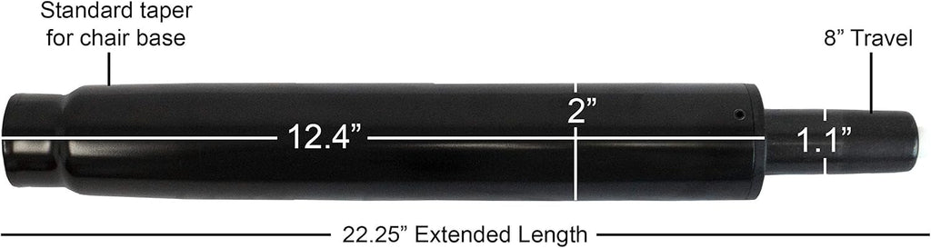 chairpartsonline Replacement Drafting Stool Gas Lift Cylinder Pneumatic Shock - Medium Stool Height - S6115