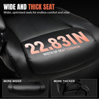 GTPOFFICE Big and Tall Office Chair 500lbs Executive Chair Heavy Duty Extra Wide Seat, High Back Ergonomic Computer Chair Large Comfy Desk Chair Tilt Rock Adjustable Headrest