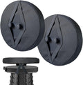 Outward Gear Collapsible Stool Cushion (Exclude Stool) for Retractable Folding Stools, Original & Authentic Telescopic Stool Seat Cushion with Thickened Premium Soft Foam (Round 2-Pack)