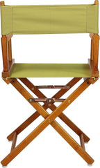 Casual Home 18" Director's Chair Honey Oak Frame with Olive Canvas