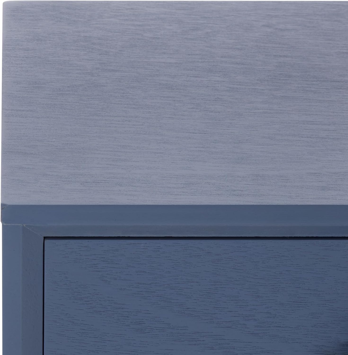 SAFAVIEH Home Collection - Lyle Blue Accent Table, 1 Drawer, Mid-Century Modern Design (ACC5702H)
