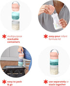 Skip Hop Baby Formula Container, Formula-to-Food