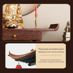 Buddhist Prayer Altar, Wall Hanging Offering Table for Home Decor and Spiritual Activities, Ideal for Living Room and Bedroom