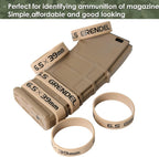 Aolamegs 6.5 Grendel/6.5X39mm Magazine Marking Band 6 Pack