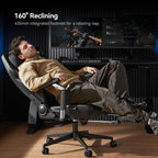 AutoFull M6 Ultra+ 2.0 Gaming Chair – World First with Shiatsu Massage | 720° Mechanical Armrests, Dynamic Lumbar Support, Adjustable Headrest | Ventilated & Heated
