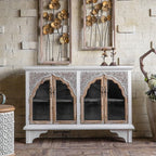 Entryway Cabinet Retro Old Carved Glass Door Dining Sideboard Living Room Porch Cabinet Home Simple Storage Cabinet Sideboard Storage Cabinet