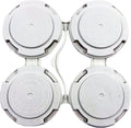Reusable White Can Holder Carrier, Four Can, Pack of 20 | Snap Off Carrier For 12 oz & 16 oz Cans | Brewery Homebrewing Beverage Canning & Transport | 100% Recycled Plastic, USA Made | Bits N Things