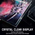 Gatefold Record Sleeves Albums Covers: 12 inch Vinyl Record Outer Sleeves 3 Mil Plastic Clear LP Protective Sleeves, 10pcs
