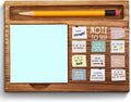 Note to Self Mental Health Motivational Sticky Note Holder Gifts for Therapy Therapist School Counselor Women Men Psychologist Positive Vibes Awareness Self-Stick Note Pad Holders ZSS34
