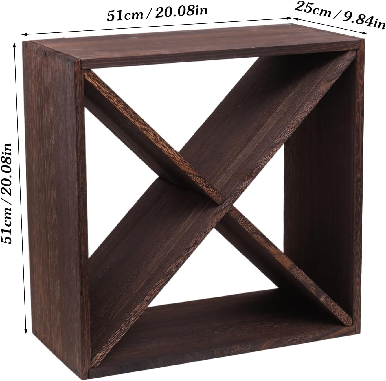 Wine Rack Countertop Wine Storage Wine Rack freestanding Floor 24 Bottle Wine Holder，for Home Kitchen countertops (24 Bottles)