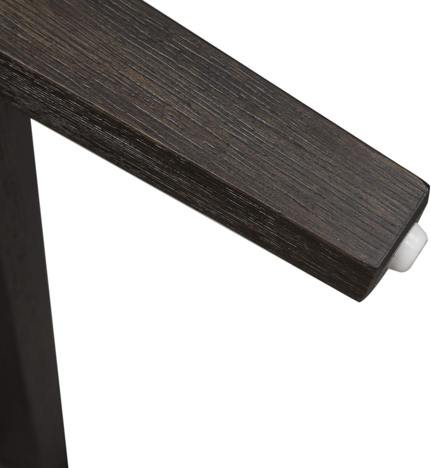 Liberty Furniture Industries Double Bridge Counter Bench, W60 x D15 x H26, Dark Brown/Gray