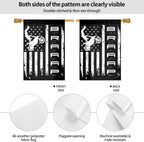 Braaap Motocross Dirt Bike American Garden Flag 28x40 Inch Outdoor Decoration Banner House Flags Yard Farmhouse Garden Deco Indoor Sign