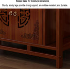 Chinese Cabinet Pedestal offering, Stand puja Meditation Prayer, Personal Shrine Altar Buddha Niche, Meditation Table Pooja Cabinet with Storage, with Drawer Panel(120cm/47.2in)