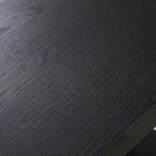 Furnifact Black, End Side Table, MDF Construction, Open Shelf, Durable Home Design, Warm Stylish Finish, Quality Build for Home