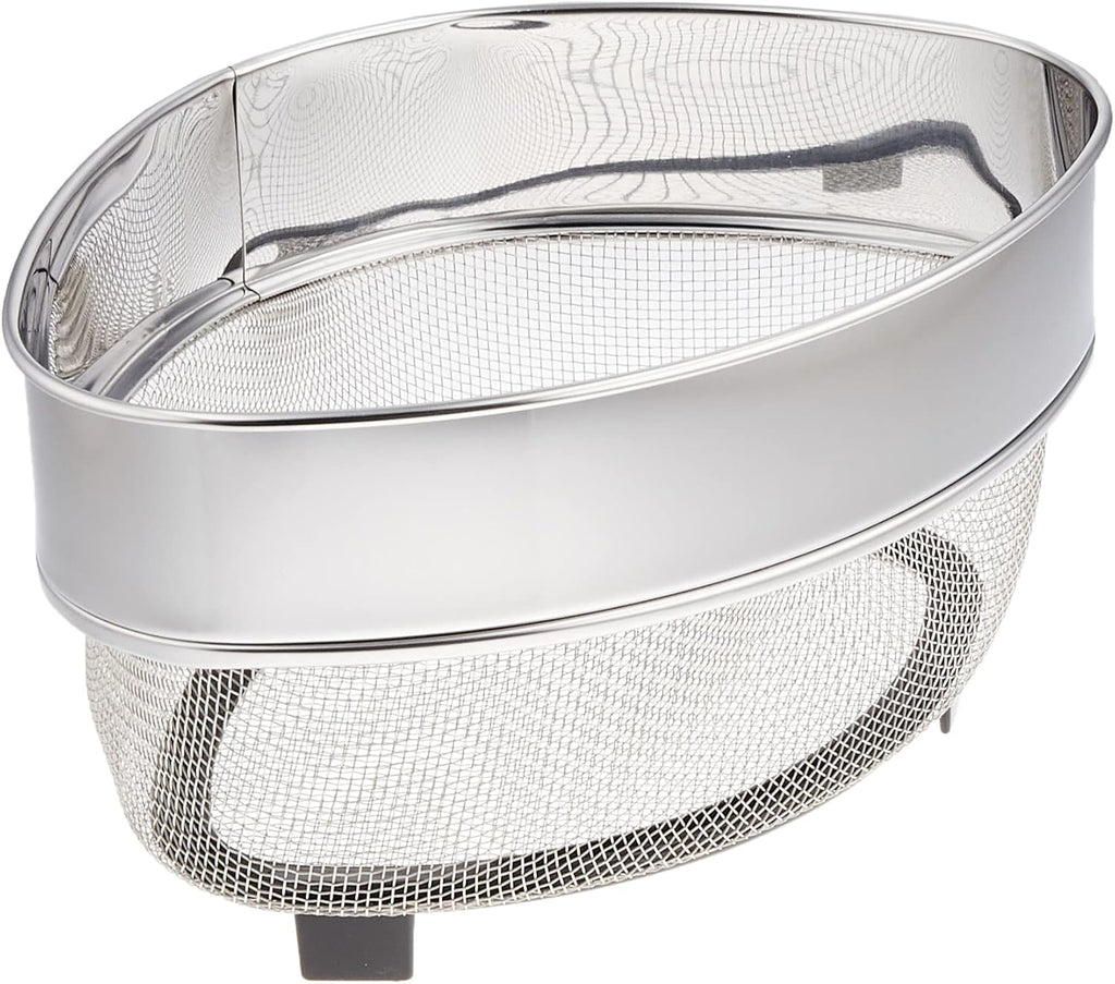 Takekoshi Stainless Steel Mesh Triangle Corner 8.5 x 6.2 x 5.1 inches (217 x 158 x 130 mm)