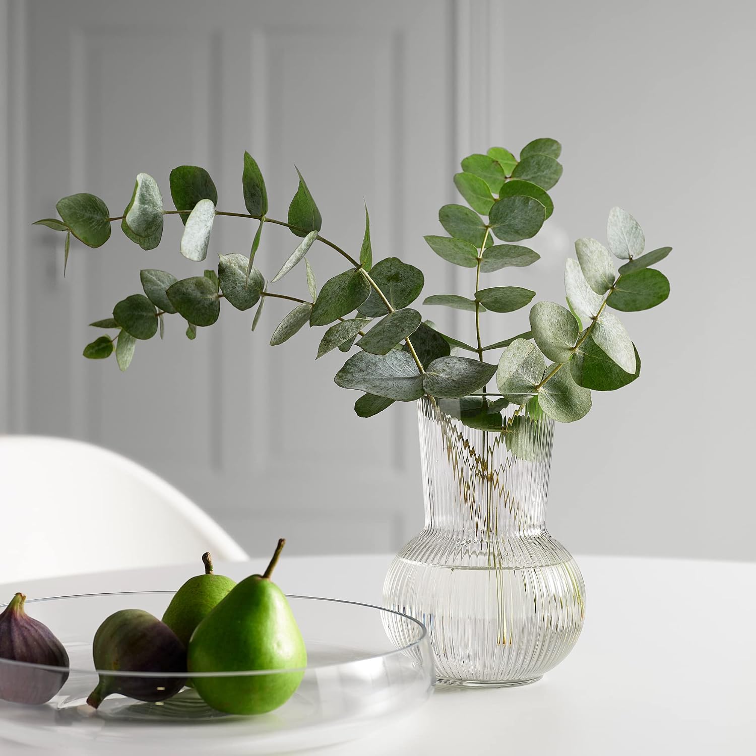 IKEA PÅDRAG vase, 17 cm, clear glass