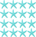 Framendino, 30 Pack Cute Seashells Starfish Decor Small Finger Resin Ornaments for Wedding Beach Theme Party DIY Crafts Home Fish Tank Decoration