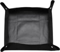 HARFINGTON Repotting Mat 19.7" x 19.7" Oxford Cloth Waterproof Plant Repotting Mat Foldable Portable Gardening Potting Tray with Plastic Buckle for Indoor Plant Change Soil, Black