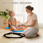 ADHD Sensory Spinning Chair for Autistic Kids, Sensory Chair for Autistic Children, 360 Rotation, Heavy Duty 220 LBS Capacity, Blue