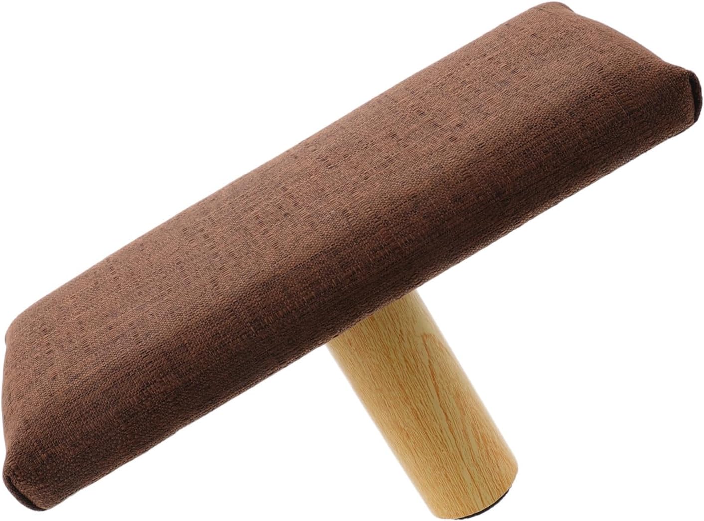 Wooden Kneeling Bench Stool with Cushion Small Size Under 150cm Height Meditation Posture Support Travel Seat Prayer Stool