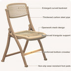 JSWHYBD PP Plastic Folding Chair Lightweight Folding Chair Easy to Fold and Store Comfortable and Durable Strong Load-Bearing Capacity Suitable for Parties Families and Offices(Grey)