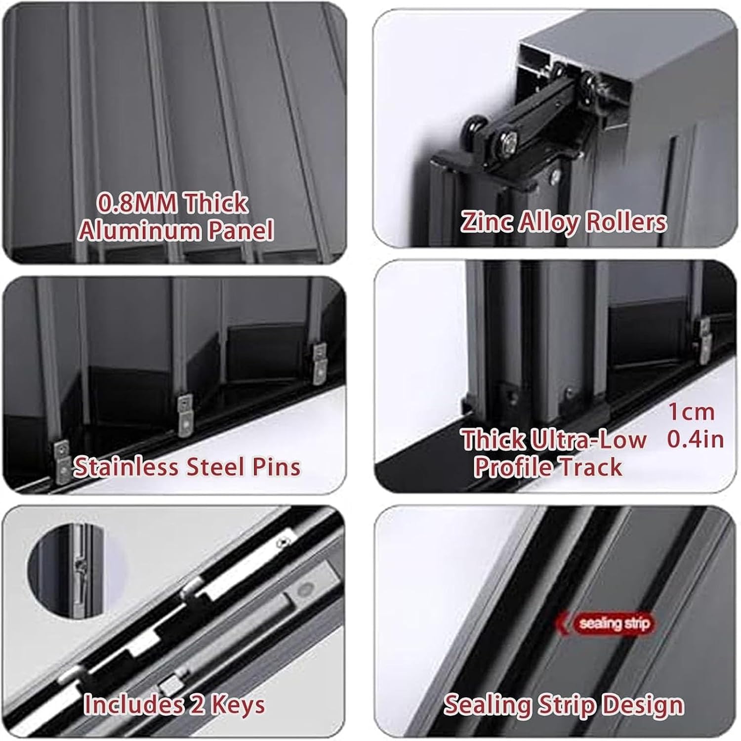 Accordion Door Interior Folding Door with Lock and Key, Kitchen Privacy Door, Home Bedroom Accordion Door Screen, Aluminum Alloy Telescopic Folding Doors Fits 22to 80 Inch Openings (65x82in,A)