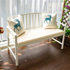Patio Benches for Outdoors Outdoor Park Bench Community Plaza with Backrest Metal Leisure for Terrace Courtyard Balcony Shopping Mall Garden Benches for Outdoors
