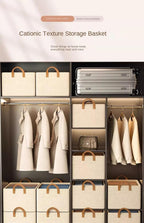 Storage Box, Home Organizing Box, Wardrobe Storage, Layered Artifact, Foldable Storage Basket