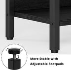 IRONCK Bookshelf, Bookshelves and Bookcases, 5 Tiers Bookshelf with Baffles, Large Book Shelf with Metal Shelving, Triple Wide Shelves for Living Room, Home Office