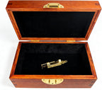 Handcrafted Tibetan Rosewood Box with Lock – Vintage Buddhist Jewelry & Keepsake Organizer, Floral Carved Wooden Altar Box for Mala Beads, Incense, Tarot, Spiritual Decor