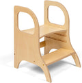 Ette Tete MIIMO • Adjustable Height Toodler Step Stool • Potty Training Toilet Stool (Wooden)